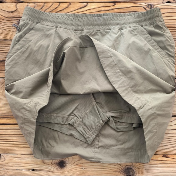 Olive Green Women's Skort - Picture 2 of 3